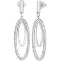 Boucles oreilles Sc Crystal B3313-ARGENT Argent&eacute; Grenoble