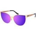 Lunettes sur Grenoble : Lunettes de soleil Kypers MAGGIE-004 Dor&eacute;
