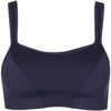 Brassi&egrave;res Lisca Soutien-gorge de sport pr&eacute;form&eacute; sans armatures Relax Bleu