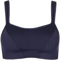 Brassi&egrave;res Lisca Soutien-gorge de sport pr&eacute;form&eacute; sans armatures Relax Bleu