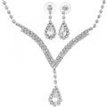 Parures Sc Crystal B3380-ARGENT Argent&eacute;