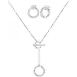 Parures Sc Crystal B3366-ARGENT Argent&eacute;