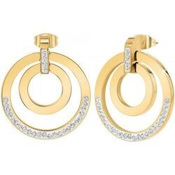 Boucles oreilles Sc Boh&egrave;me B3340-DORE Dor&eacute;
