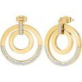 Boucles oreilles Sc Boh&egrave;me B3340-DORE Dor&eacute;