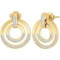 Boucles oreilles Sc Boh&egrave;me B3317-DORE Dor&eacute;