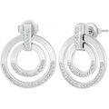 Boucles oreilles Sc Crystal B3317-ARGENT Argent&eacute; Grenoble