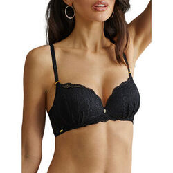 Triangles / Sans armatures Selmark Soutien-gorge pr&eacute;form&eacute; sans armatures Giorgia Noir