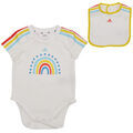 Sous-v&ecirc;tements Filles sur Grenoble : Bodys adidas I 3S GIFT SET Blanc