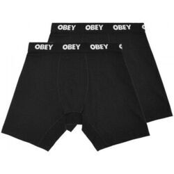 Boxers Obey Established work 2 pack boxers Noir