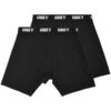 Boxers Obey Established work 2 pack boxers Noir