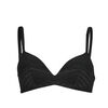 Triangles / Sans armatures Emporio Armani ALL OVER LOGO MESH Noir