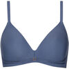 Triangles / Sans armatures Lisca Soutien-gorge d&eacute;collet&eacute; pr&eacute;form&eacute; sans armatures Laura Bleu