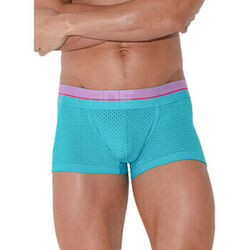 Boxers Code 22 Boxer Bright Mesh Code22 Bleu