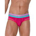 Lingerie homme sur Grenoble : Slips Code 22 Slip Bright Mesh Code22 Rose