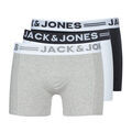 Boxers Jack & Jones SENSE X3 Gris Grenoble