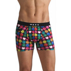 Boxers Waxx Boxer Pocket CONDOMS Noir