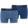 Lingerie homme sur Grenoble : Boxers Levis BOXERS HOMME OPTICAL ILLUSION BLEUS - OCEAN DEPTHS - S Multicolore