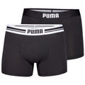 Lingerie homme sur Grenoble : Boxers Puma BOXERS 2P MEN EVERYDAY PLACED LOGO - BLACK / BLACK - L Noir