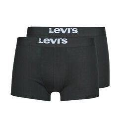 Boxers Levis MEN SOLID TRUNK PACK X2 Noir
