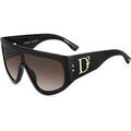 Lunettes de soleil Dsquared D2 0149/S Lunettes de soleil, Noir/Marron, 99 mm Grenoble