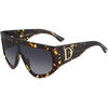 Lunettes de soleil Dsquared D2 0149/S Lunettes de soleil, Havana/Gris, 99 mm