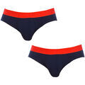 Lingerie homme sur Grenoble : Cale&ccedil;ons Bikkembergs BKK1USP04BI-NAVY Marine