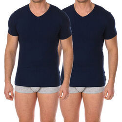 Maillots de corps Bikkembergs BKK1UTS02BI-NAVY Marine