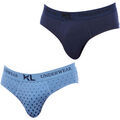 Lingerie homme sur Grenoble : Cale&ccedil;ons Kisses And Love KLS2-2019-MARINO Marine