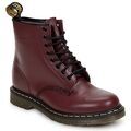 Sports d'hiver sur Grenoble : Boots Dr. Martens 1460 CHERRY RED SMOOTH