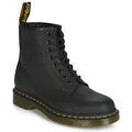 Sports d'hiver sur Grenoble : Boots Dr. Martens 1460 BLACK GREASY Noir