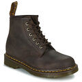 Sports d'hiver sur Grenoble : Boots Dr. Martens 101 DARK BROWN CRAZY HORSE