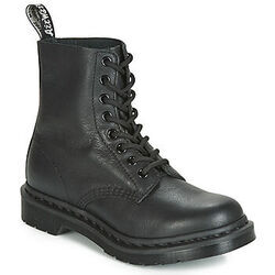 Boots Dr. Martens 1460 PASCAL MONO BLACK VIRGINIA Noir