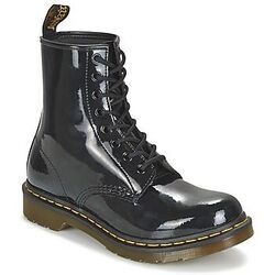 Boots Dr. Martens 1460 W BLACK PATENT LAMPER Noir