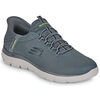 Baskets basses Skechers SUMMITS SLIP-INS Gris