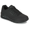 Baskets basses Skechers UNO - STAND ON AIR Noir
