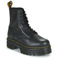 Sports d'hiver sur Grenoble : Boots Dr. Martens BOOTS AUDRICK BLACK NAPPA LUX