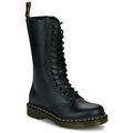 Sports d'hiver sur Grenoble : Boots Dr. Martens 1914 BLACK SMOOTH Noir