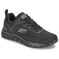 Baskets homme sur Grenoble : Baskets basses Skechers TRACK - BROADER Noir