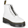 Sports d'hiver sur Grenoble : Boots Dr. Martens SINCLAIR WHITE MILLED NAPPA