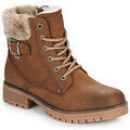 Boots Tom Tailor WHISKY Marron