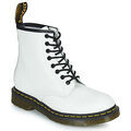 Sports d'hiver sur Grenoble : Boots Dr. Martens 1460 WHITE SMOOTH
