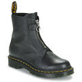Sports d'hiver sur Grenoble : Boots Dr. Martens 1460 FRONT ZIP BLACK WANAMA