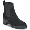 Sports d'hiver sur Grenoble : Boots Tommy Hilfiger FLAG MID HEEL SUEDE CHELSEA