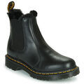 Boots Dr. Martens 2976 LEONORE DARK GREY ATLAS Noir