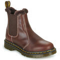 Sports d'hiver sur Grenoble : Boots Dr. Martens 2976 SERENA DARK BROWN CLASSIC PULL UP