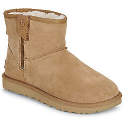 Boots UGG CLASSIC MINI BAILEY ZIP Marron
