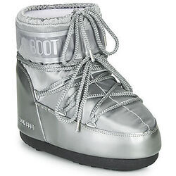 Bottes neige Moon Boot MOON BOOT CLASSIC LOW GLANCE Argent&eacute;