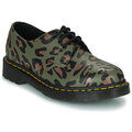 Sports d'hiver sur Grenoble : Boots Dr. Martens 1461 SMOOTH DISTORTED LEOPARD