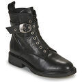 Boots Myma 7104-CUIR-NOIR