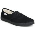 Baskets basses Victoria TENIS VELCRO Noir Grenoble